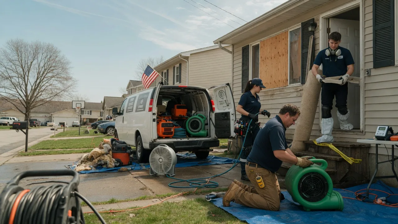 Water Damage Restoration in Vermillion, SD near me